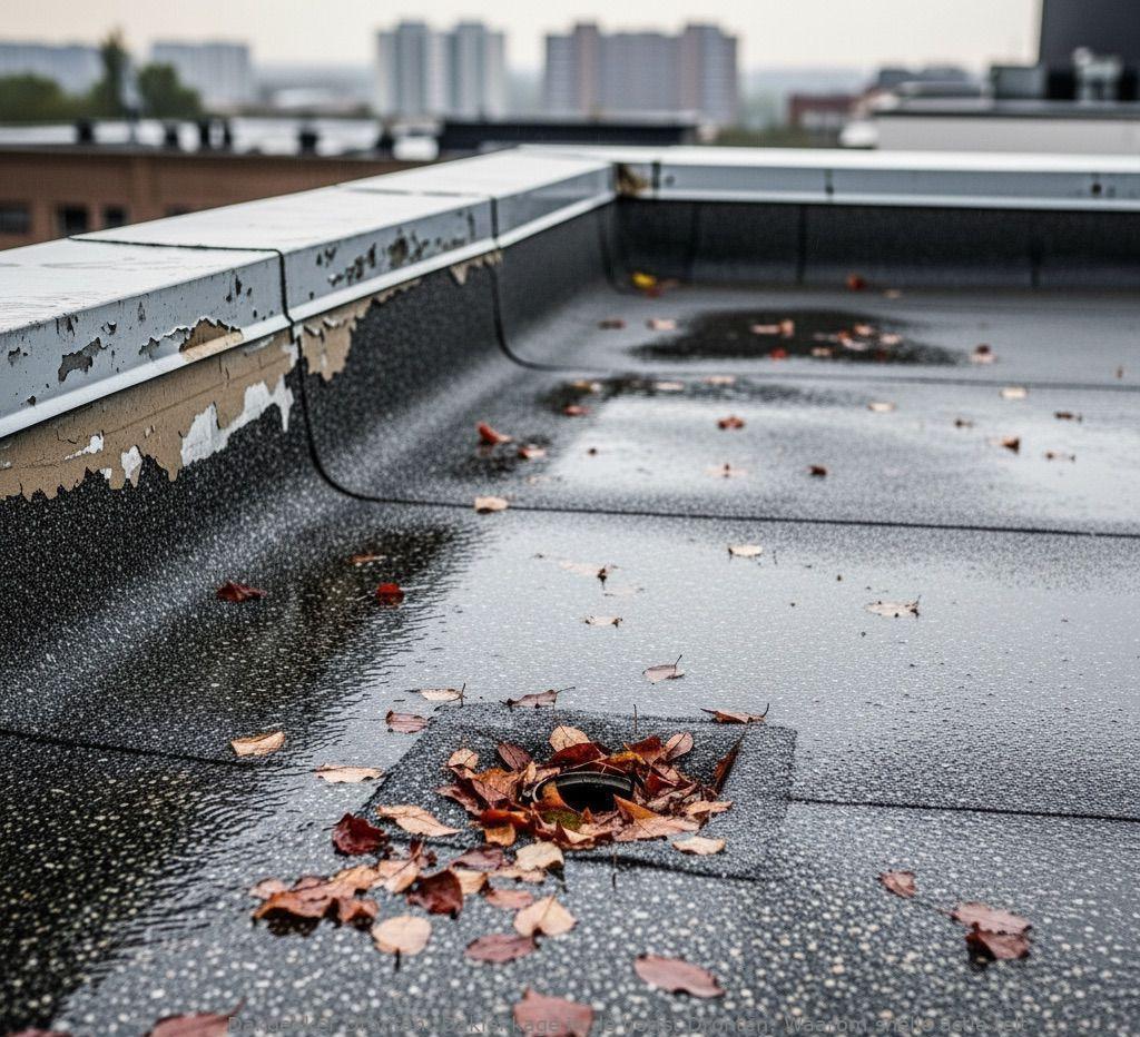 Daklekkage In De Herfst Dronten