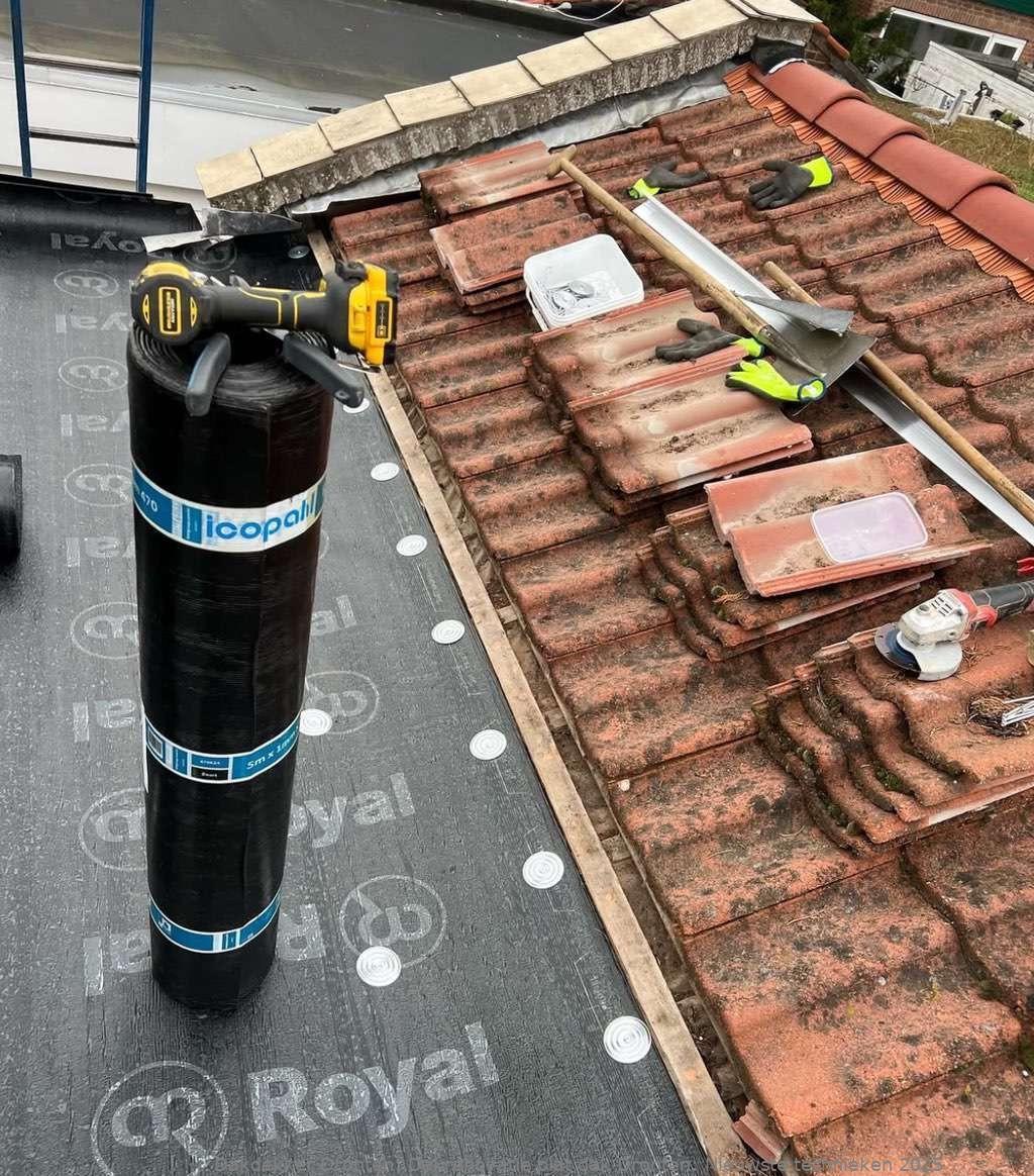 Dakrenovatie Van Plat Dak Dronten 1