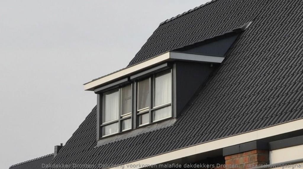 Oplichting Voorkomen Malafide Dakdekkers Dronten